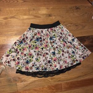 VINTAGE FLORAL SKIRT